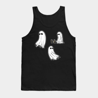 Ghost sticker (With sunnies) Tank Top